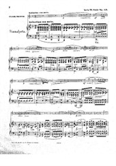 4 Fantasiestücke for Clarinet and Piano