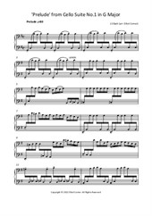 Prelude - Cello Suite No.1 in G major (for piano)