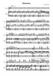 Romance - piano and violin
