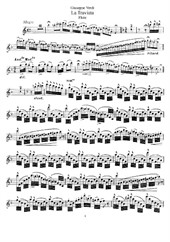 Fantasia sulla Traviata di Verdi (for flute and piano) - Flute part