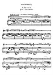 Rêverie (for flute and piano)