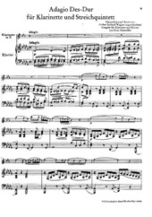 Adagio (for clarinet and piano)