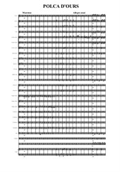 Polca d'Ours - Wind Ensemble (full score + parts)