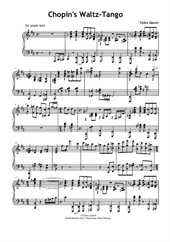 Chopin's Waltz-Tango (Waltz No.2 arranged in a Tango style)