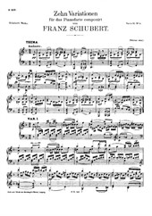 10 Variations in F major