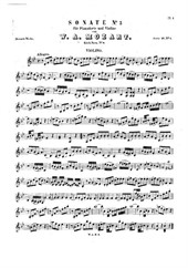 Violin Sonata No.3 in B-flat major