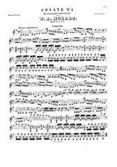 Violin Sonata No.4 in G major (for violin and piano)