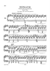 Moonlight Sonata (No.14). First movement (most popular)