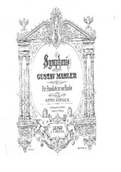 Mahler's symphony No.5 for four hands