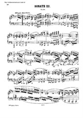 Piano Sonata No.3