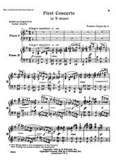 Piano Concerto No.1 for 2 pianos