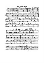 Radetzky March (for piano)