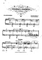 Hungarian Rhapsody No.2 (Simplified)