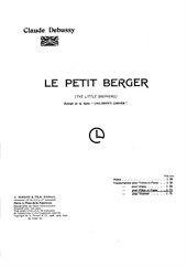 Le petit Berger (for piano and violin)