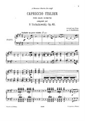 Italian Capriccio (Piano solo)