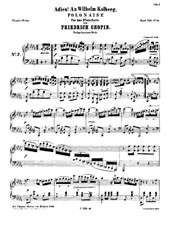 Polonaise in B flat minor