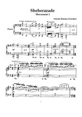 Scheherazade (for piano solo)
