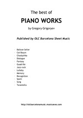 The best of Grigoryev's piano works