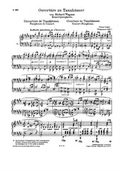 Tannhäuser overture (for piano solo)