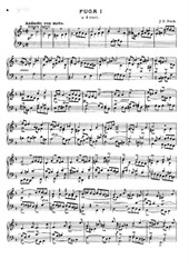 The Art of Fugue (for piano solo)
